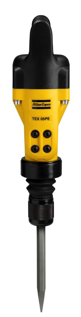 TEX 05P Pneumatic Chipping Hammer - 11/16 x 2-3/8" Hex